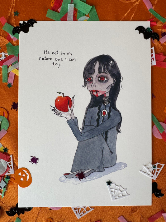 "Nature of a Vampire" Art Print