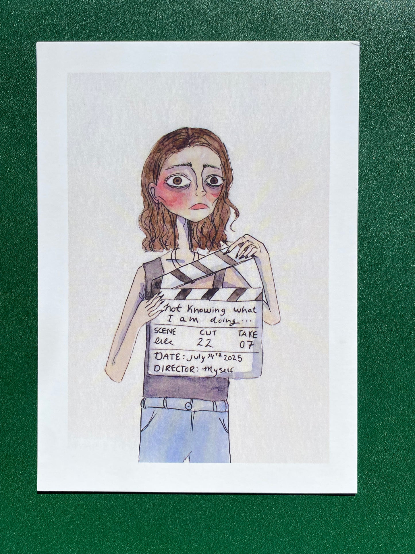 "Film Slate" Art Print