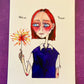 "Lady Bird" Art Print