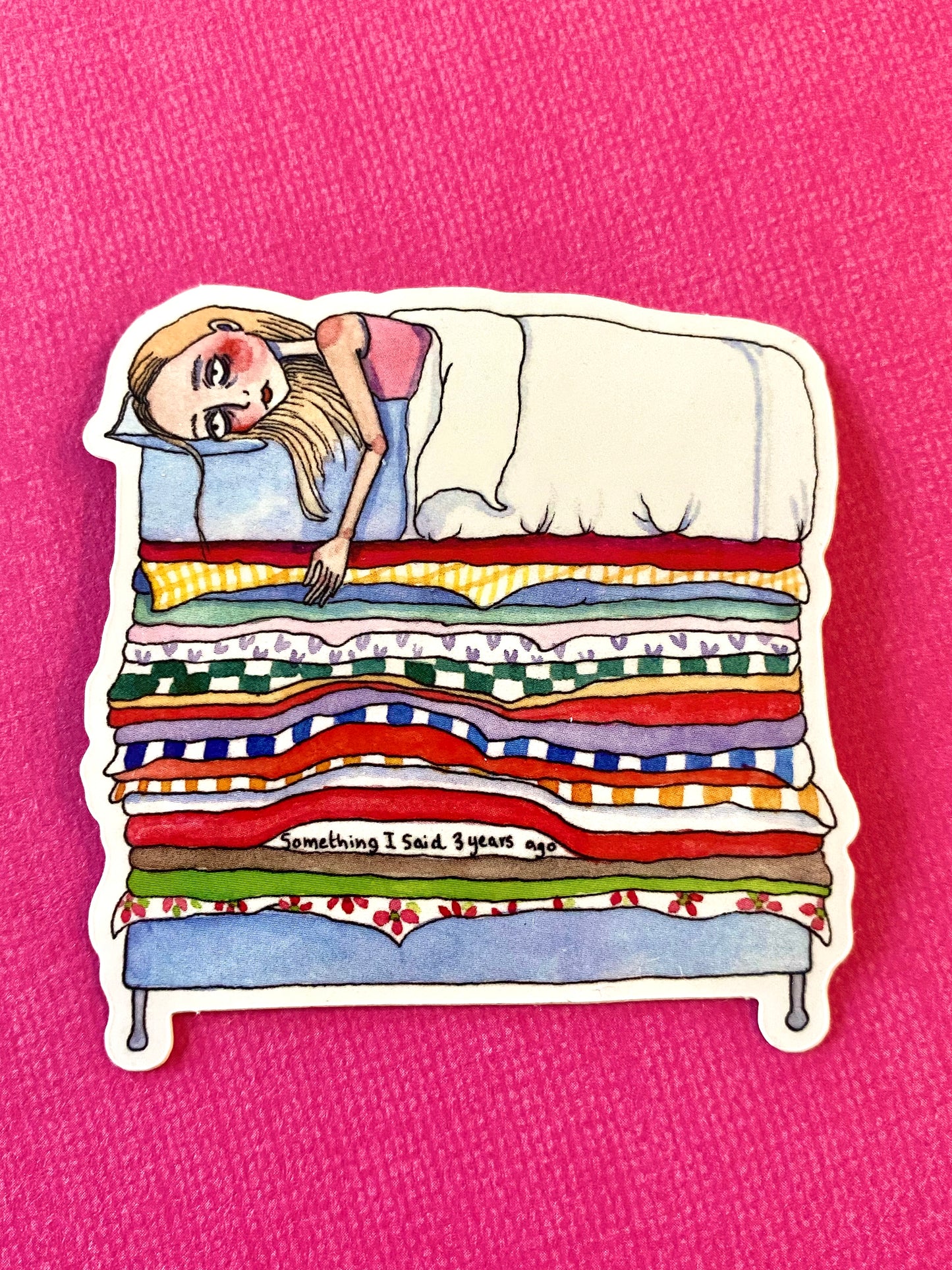 "Princess and the Pain" Sticker