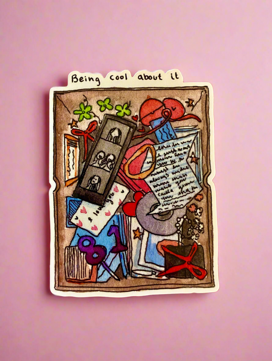 “Cool about it” Sticker