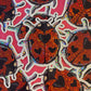 Sparkly Lady Bug Sticker