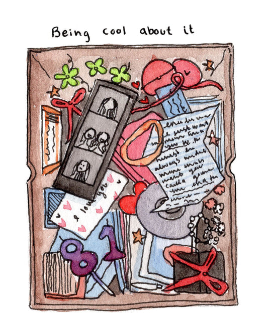 “Cool about it” Sticker