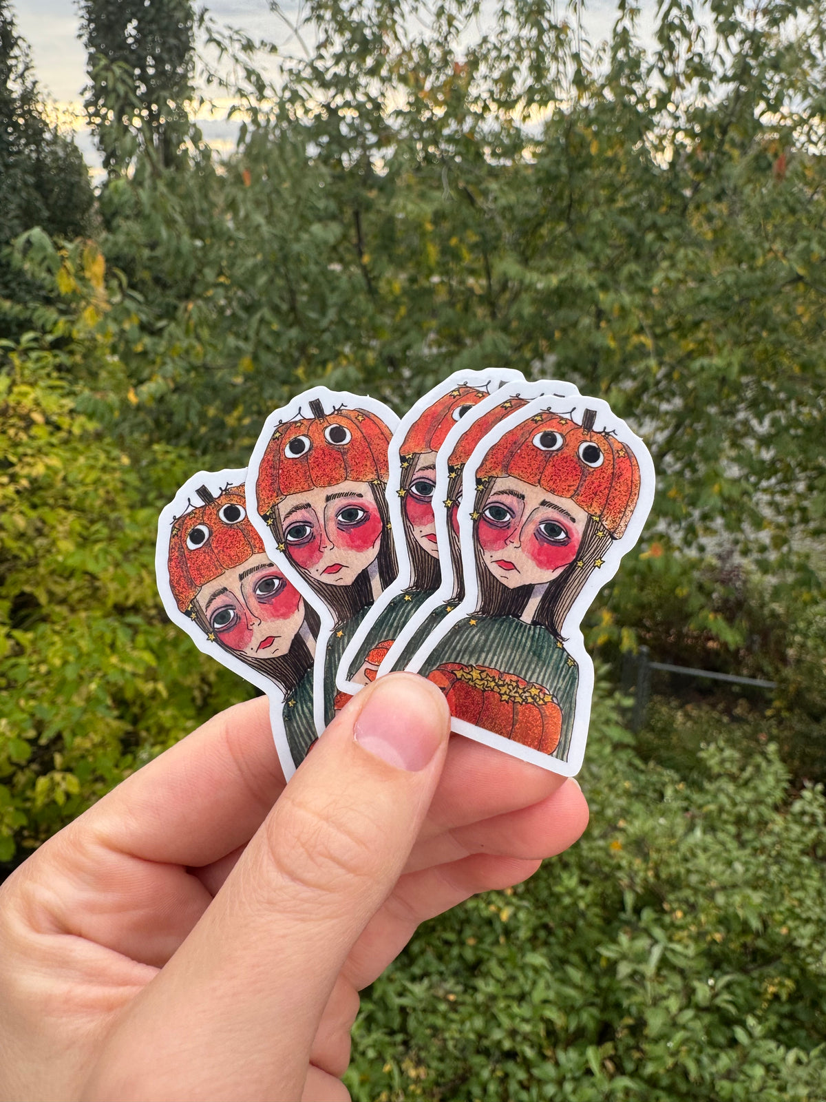 Halloween Print and Sticker Bundle