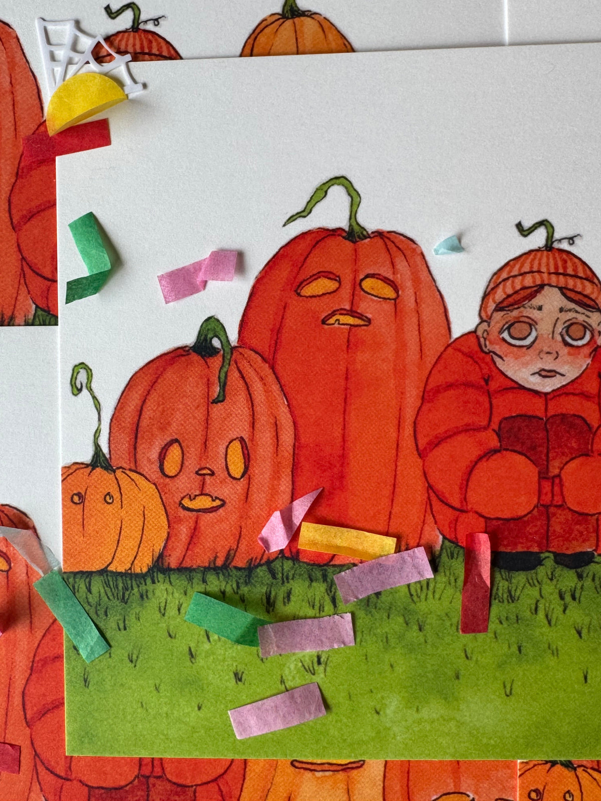 "Pumpkin Patch" Art Print