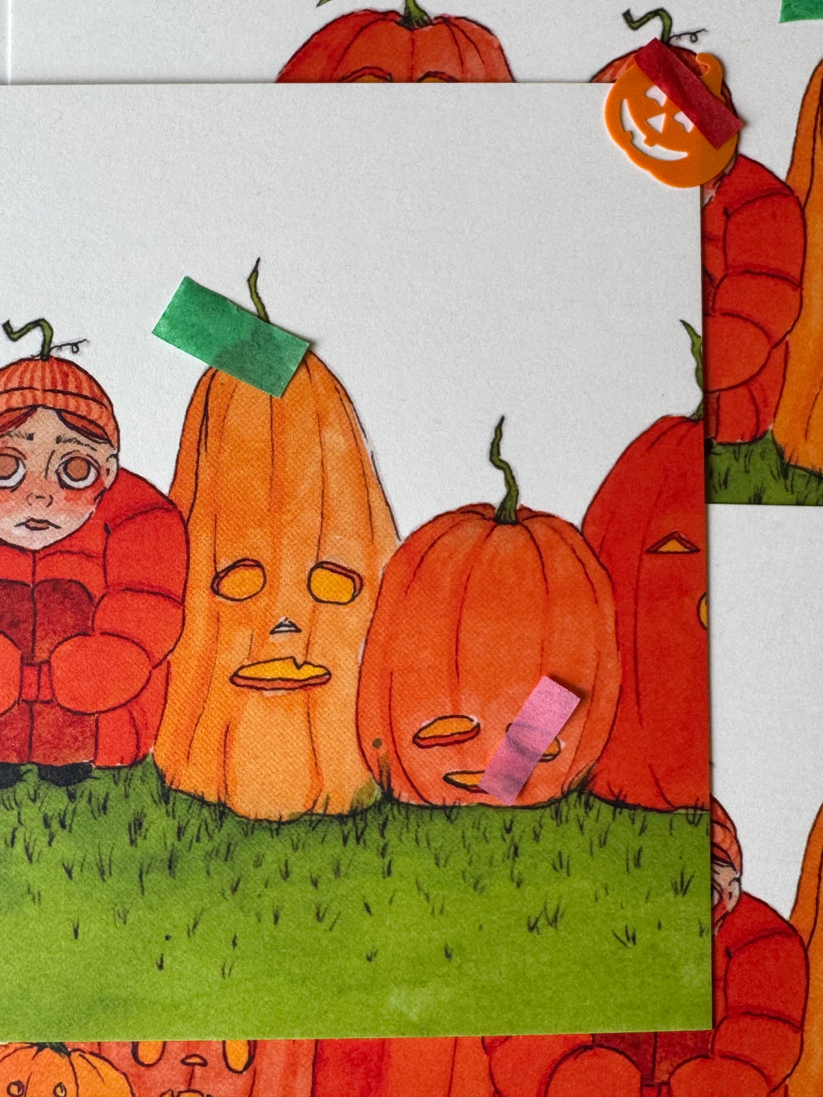 "Pumpkin Patch" Art Print