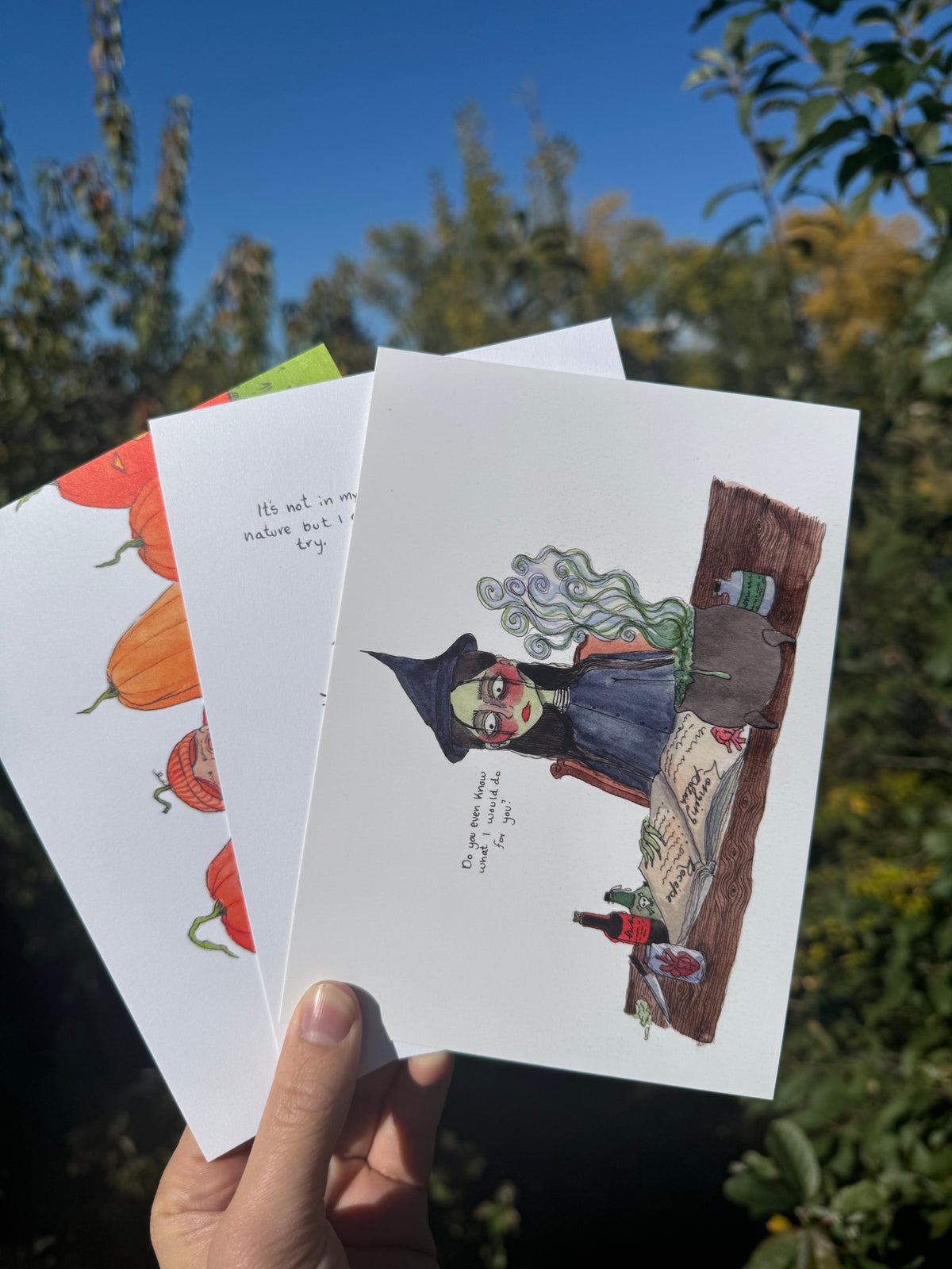 Halloween Print and Sticker Bundle