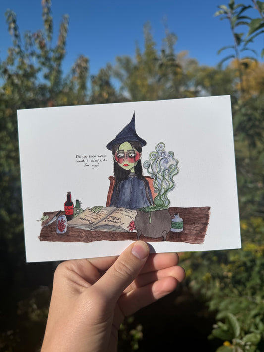 "Witchy Affairs " Art Print