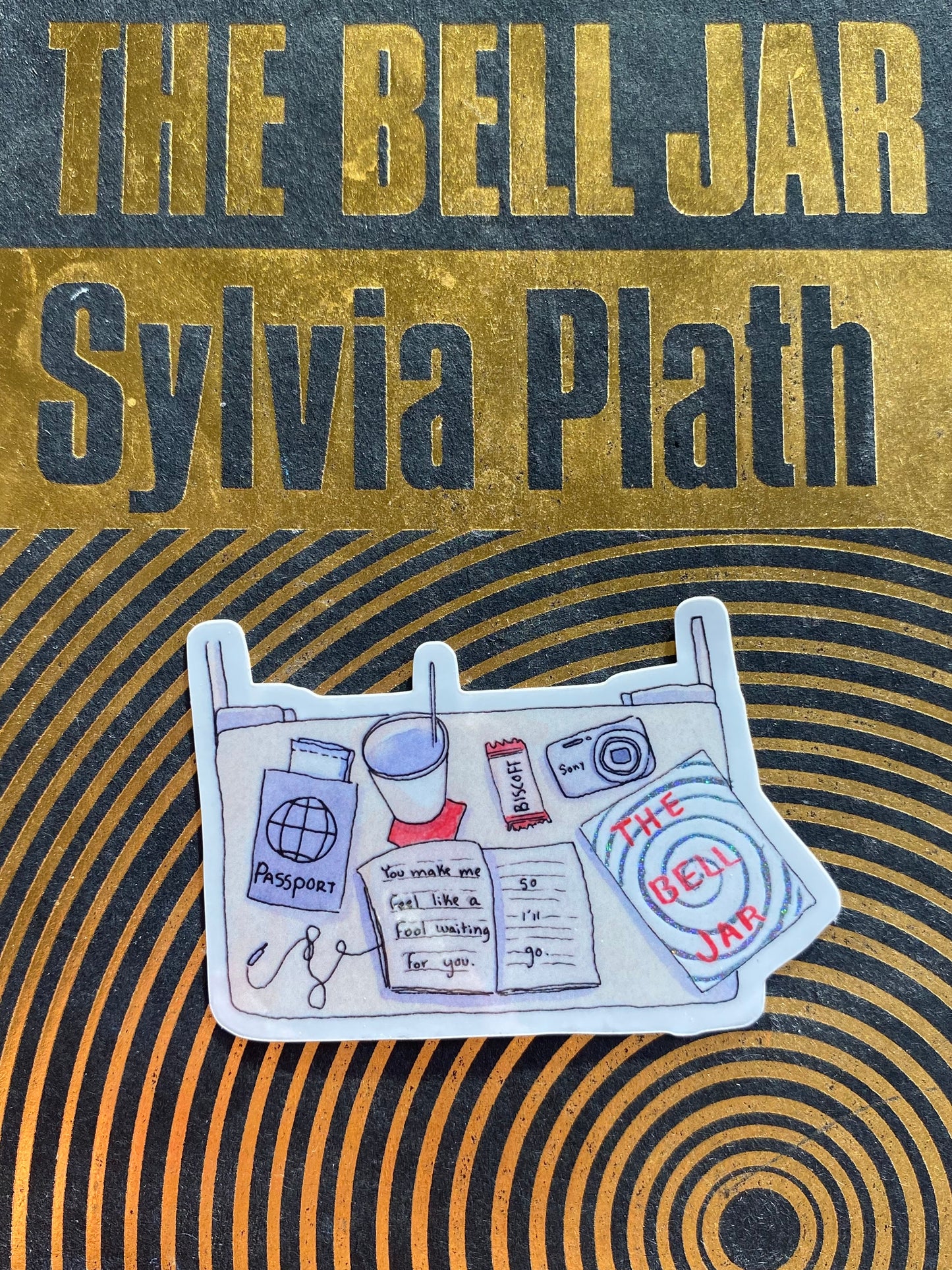 "Plane Tray" Sticker