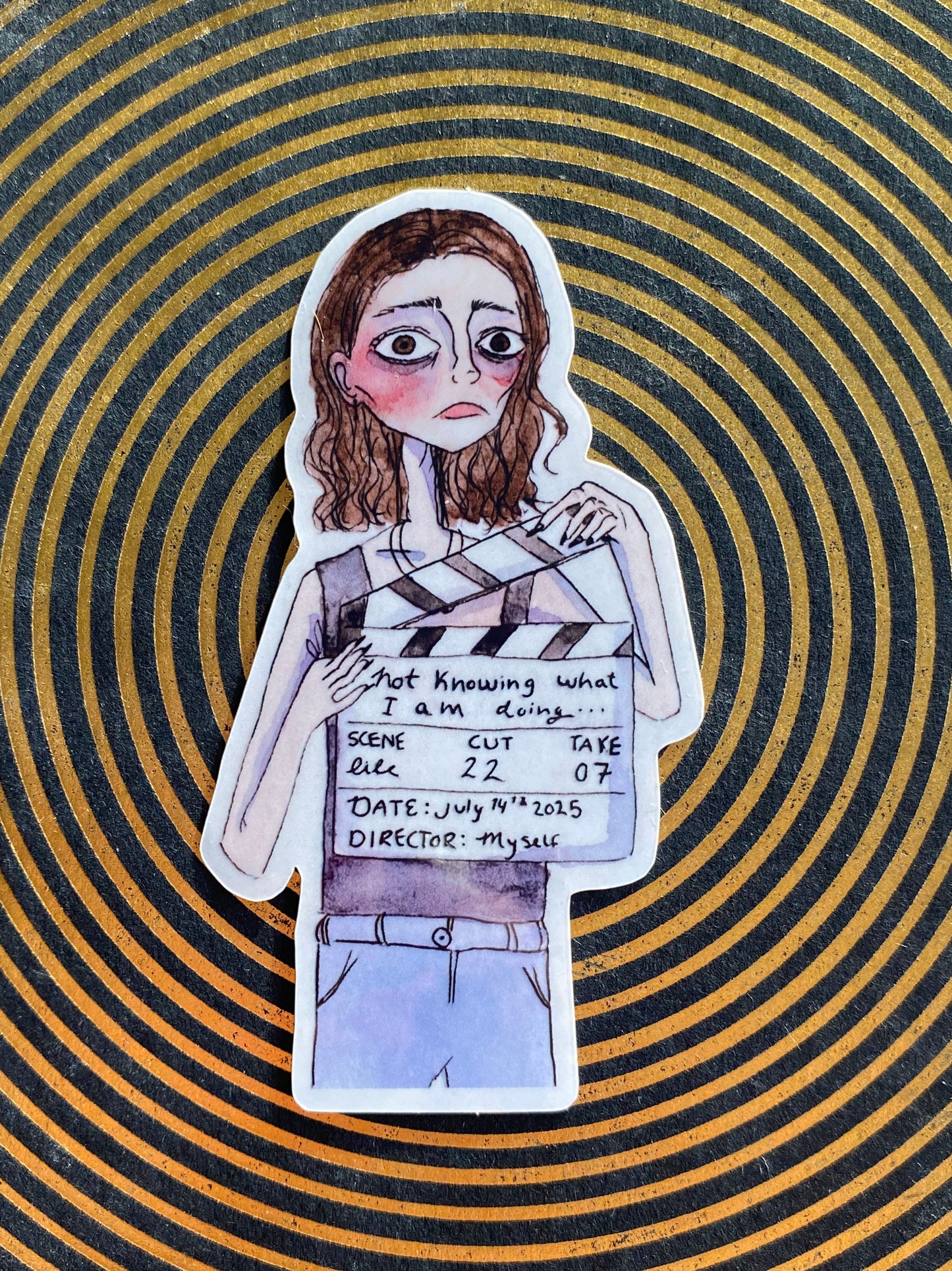 "Film Slate" Sticker