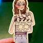 "Film Slate" Sticker