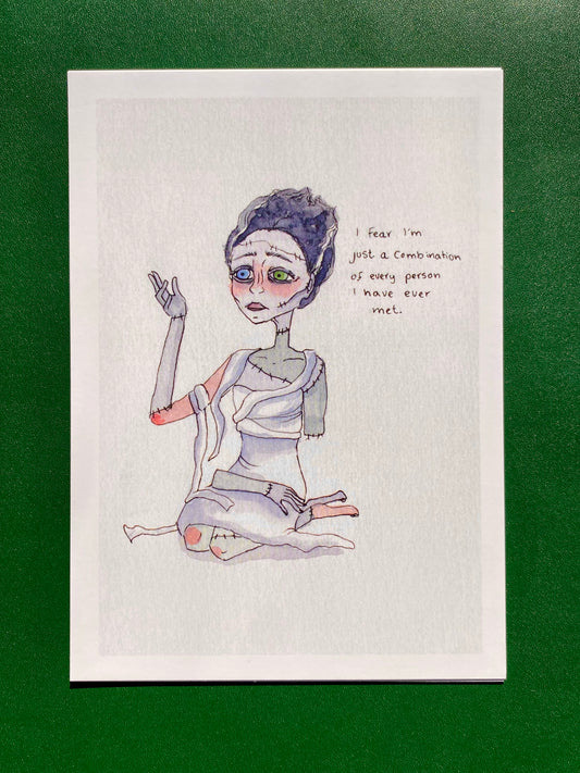 "Bride of Frankenstein" Art Print