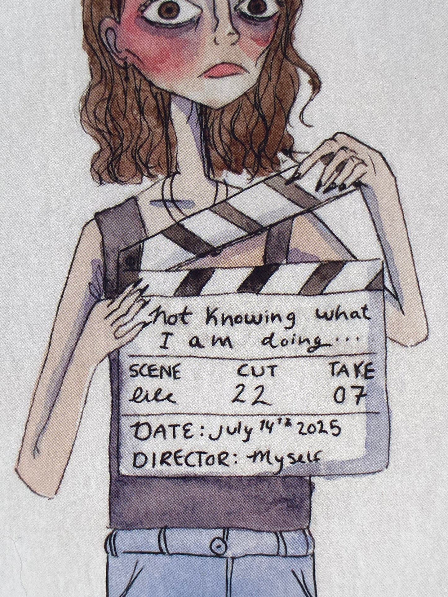 "Film Slate" Art Print