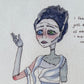 "Bride of Frankenstein" Art Print