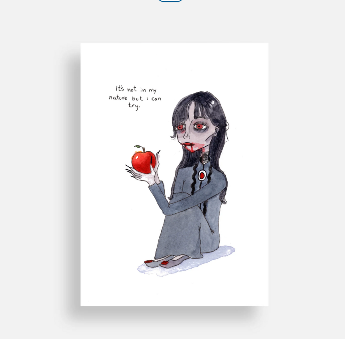 "Nature of a Vampire" Art Print