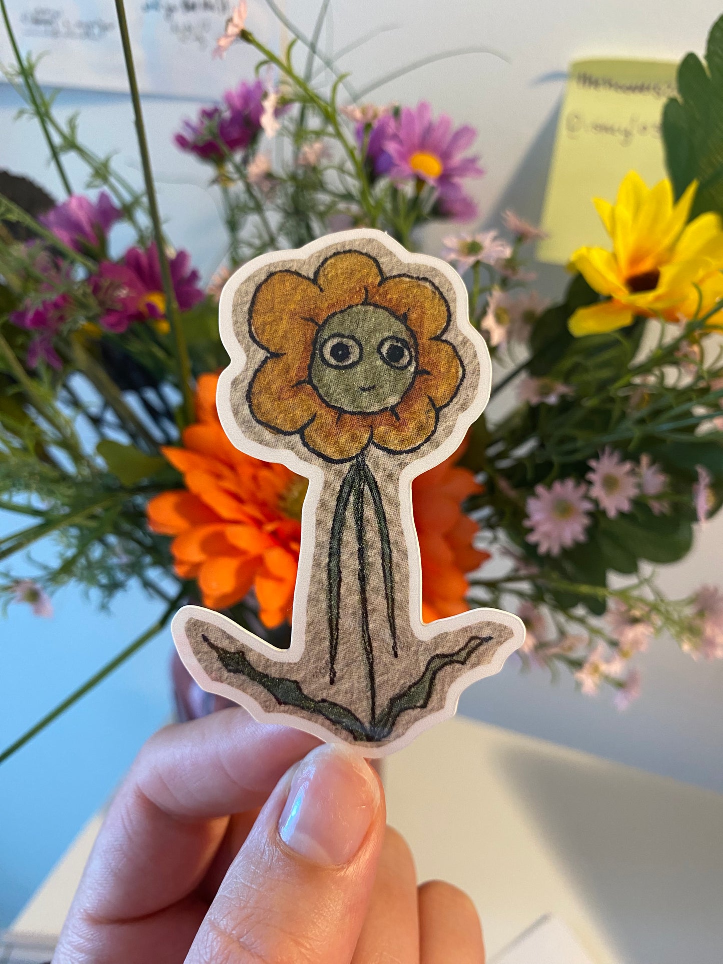 Flower Sticker