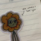 Flower Sticker