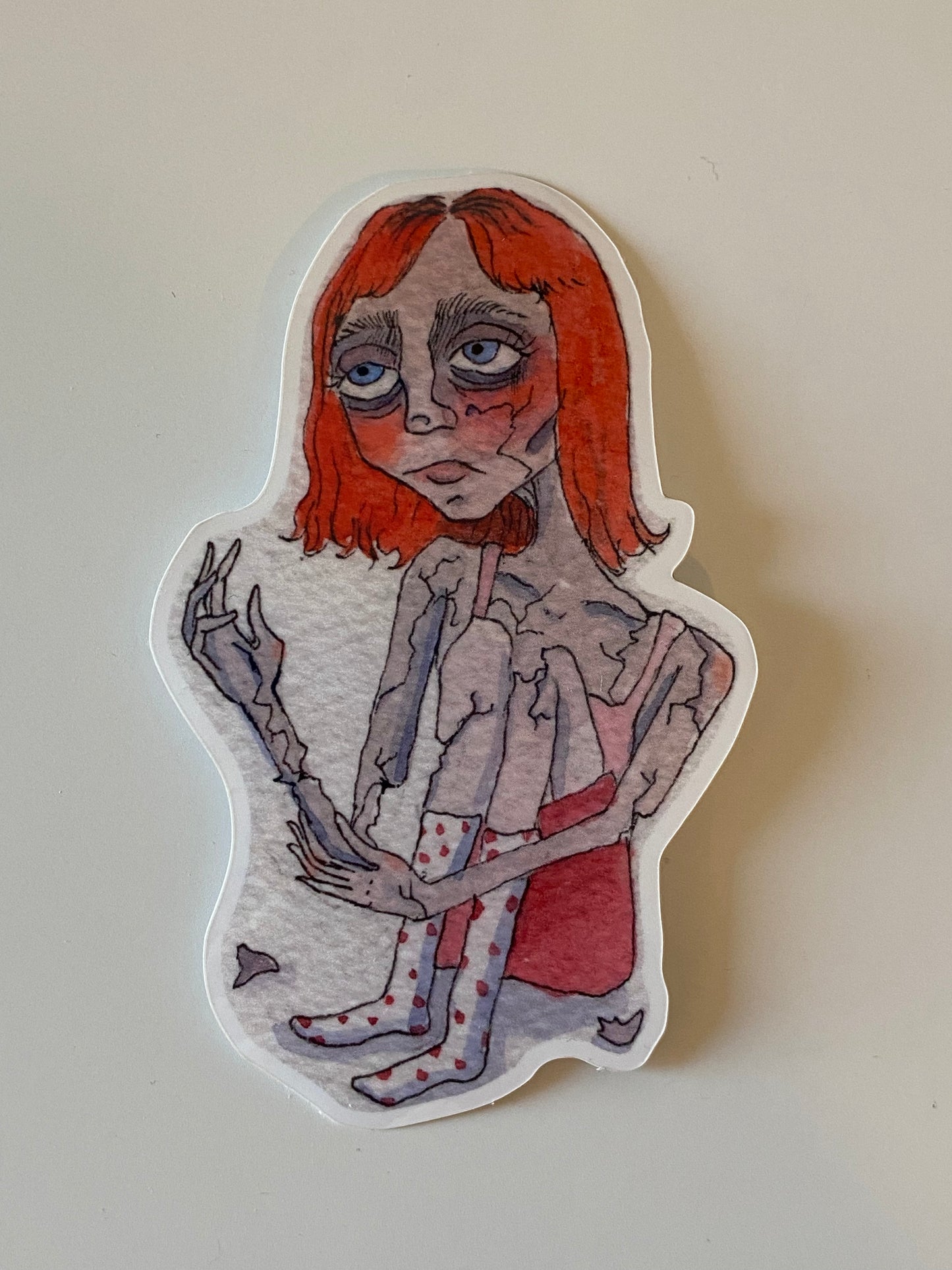 “Porcelain” Sticker